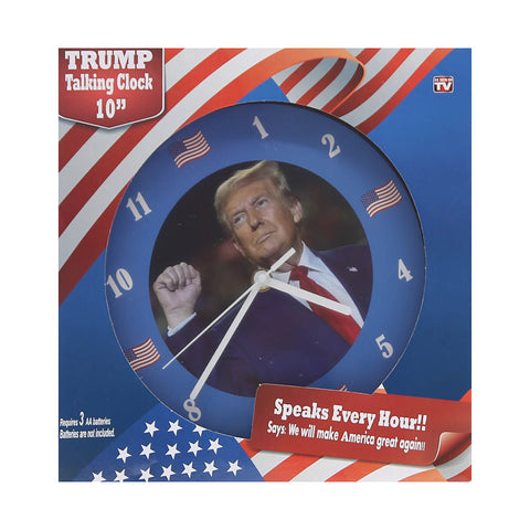 President Trump Talking Clock! 2 Pack