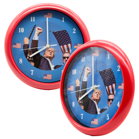 President Trump Talking Clock! 2 Pack