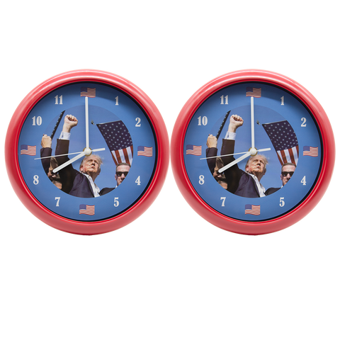 President Trump Talking Clock! 2 Pack